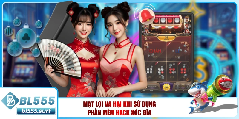 Mặt lợi và hại khi sử dụng phần mềm hack xóc đĩa