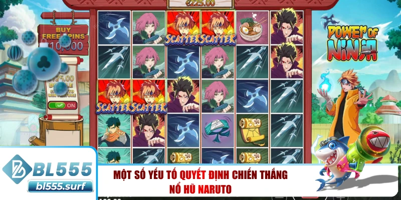 Một số yếu tố quyết định chiến thắng nổ hũ Naruto